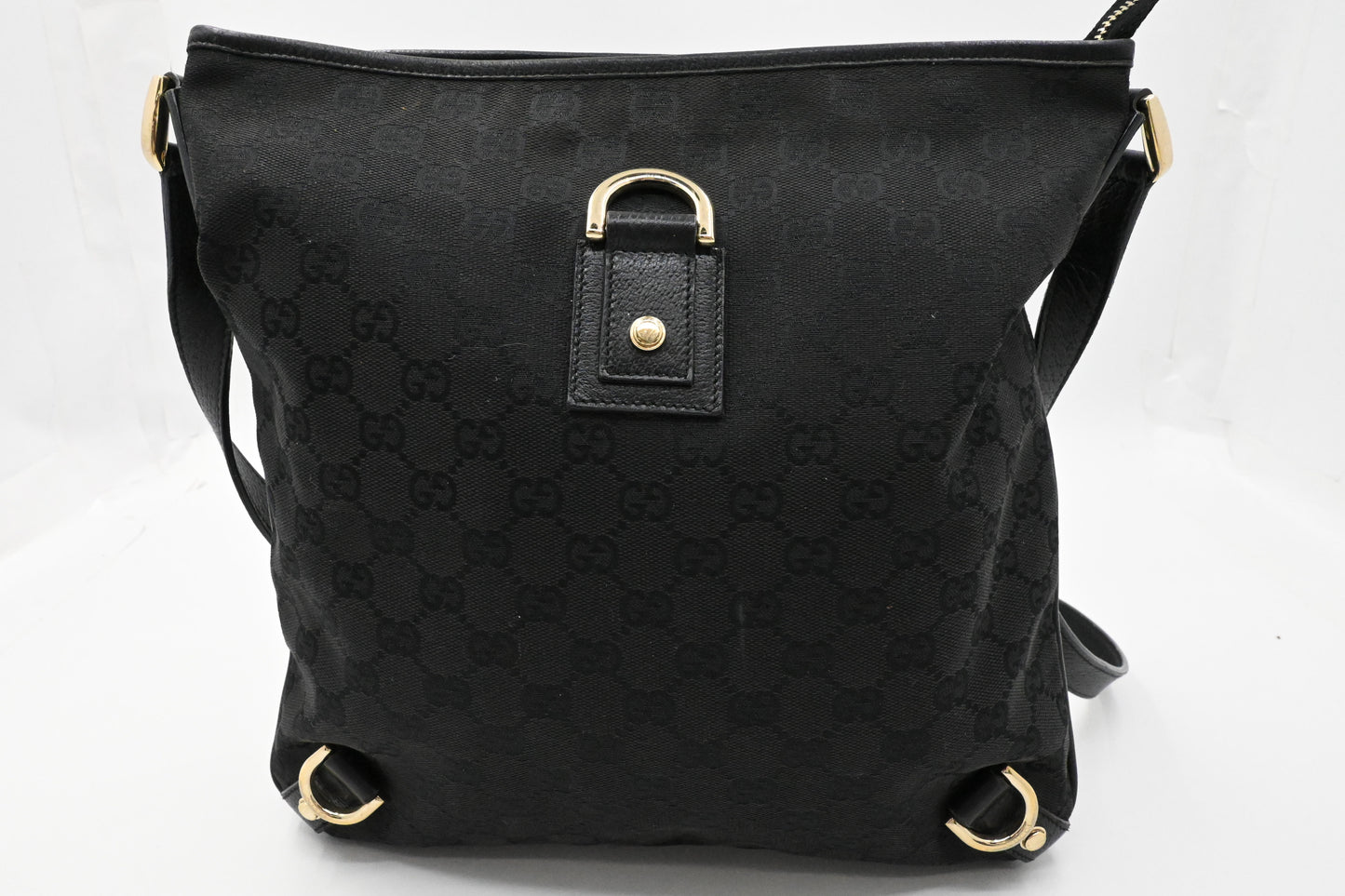 Gucci Crossbody Bag in Black GG Canvas