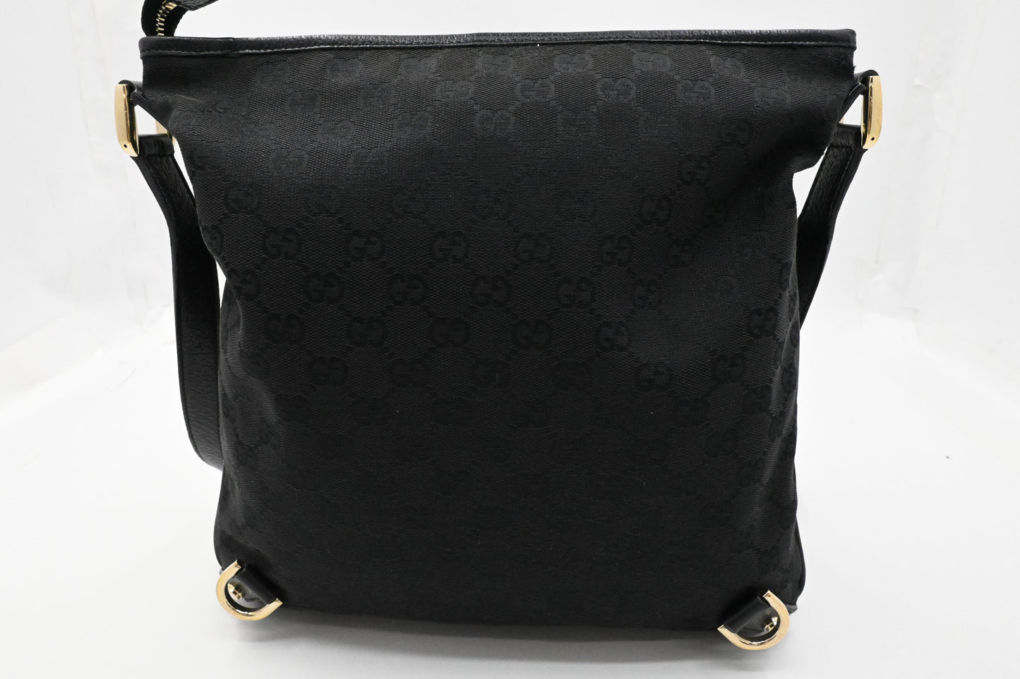 Gucci Crossbody Bag in Black GG Canvas