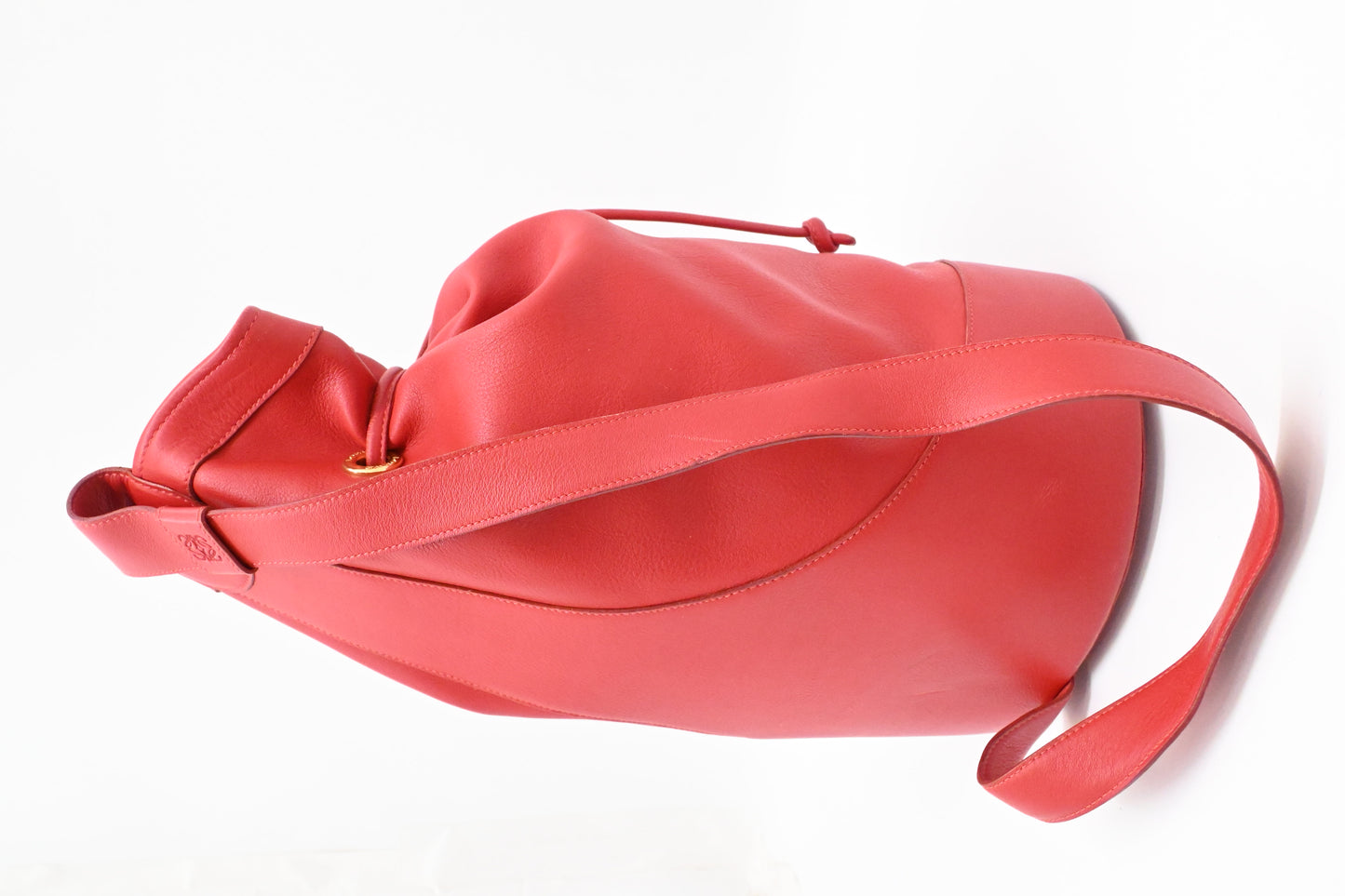 Loewe Shoulder Bag in Red Leather