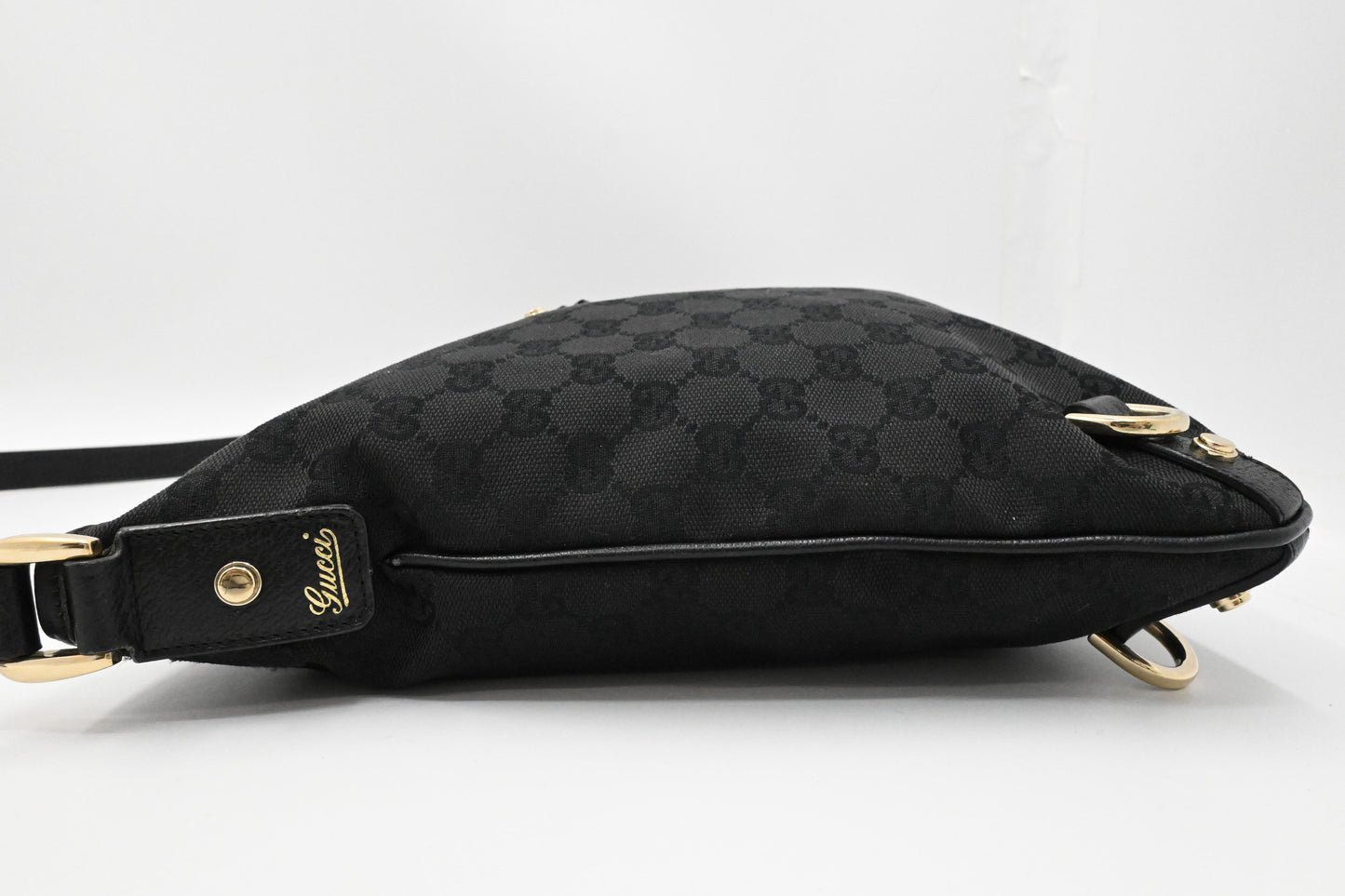 Gucci Crossbody Bag in Black GG Canvas