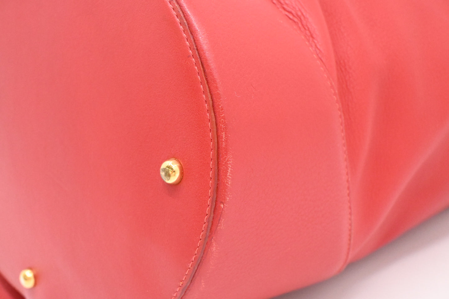 Loewe Shoulder Bag in Red Leather