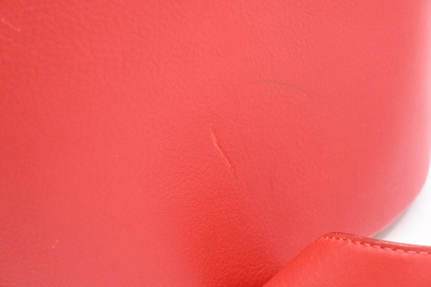 Loewe Shoulder Bag in Red Leather