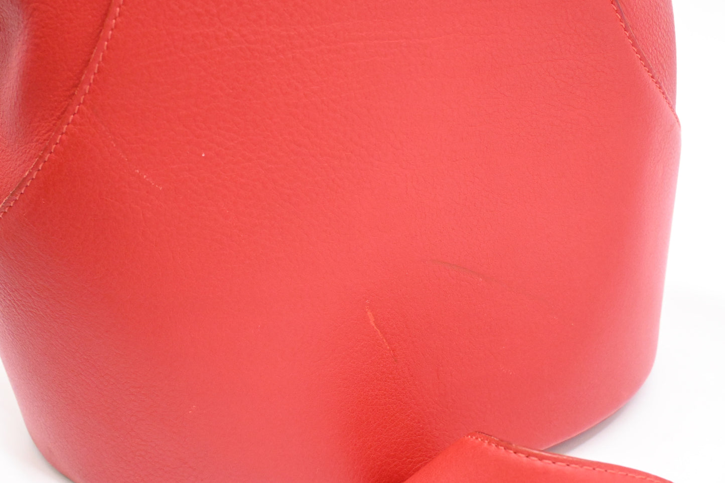 Loewe Shoulder Bag in Red Leather