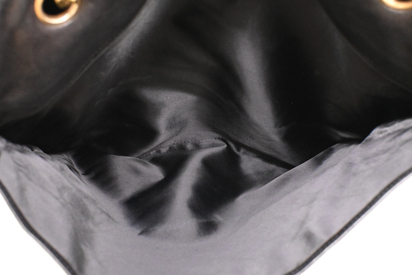 Chanel Large Chain Tote in Black Leather