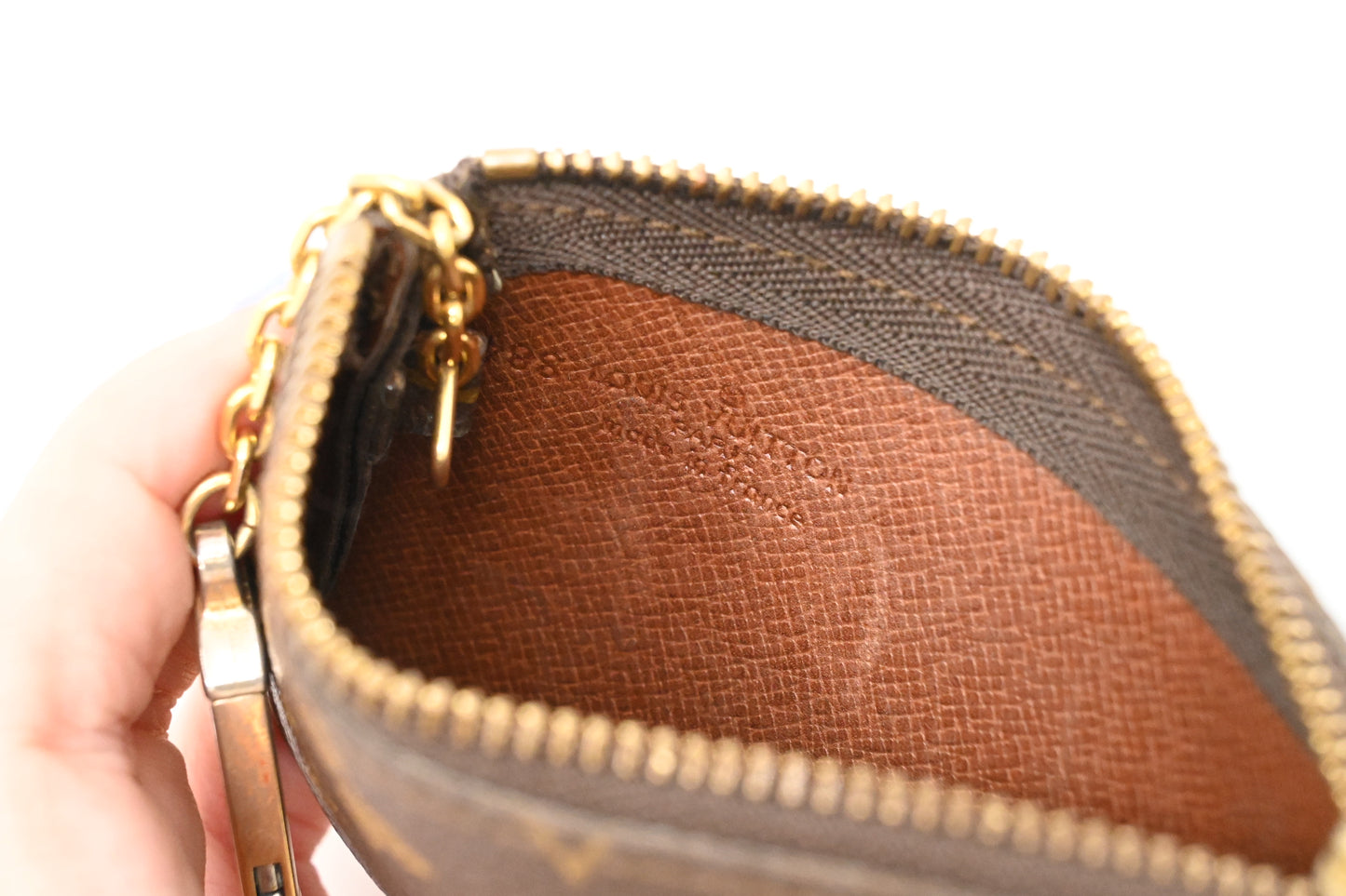 Louis Vuitton Pochette Cles in Monogram Canvas