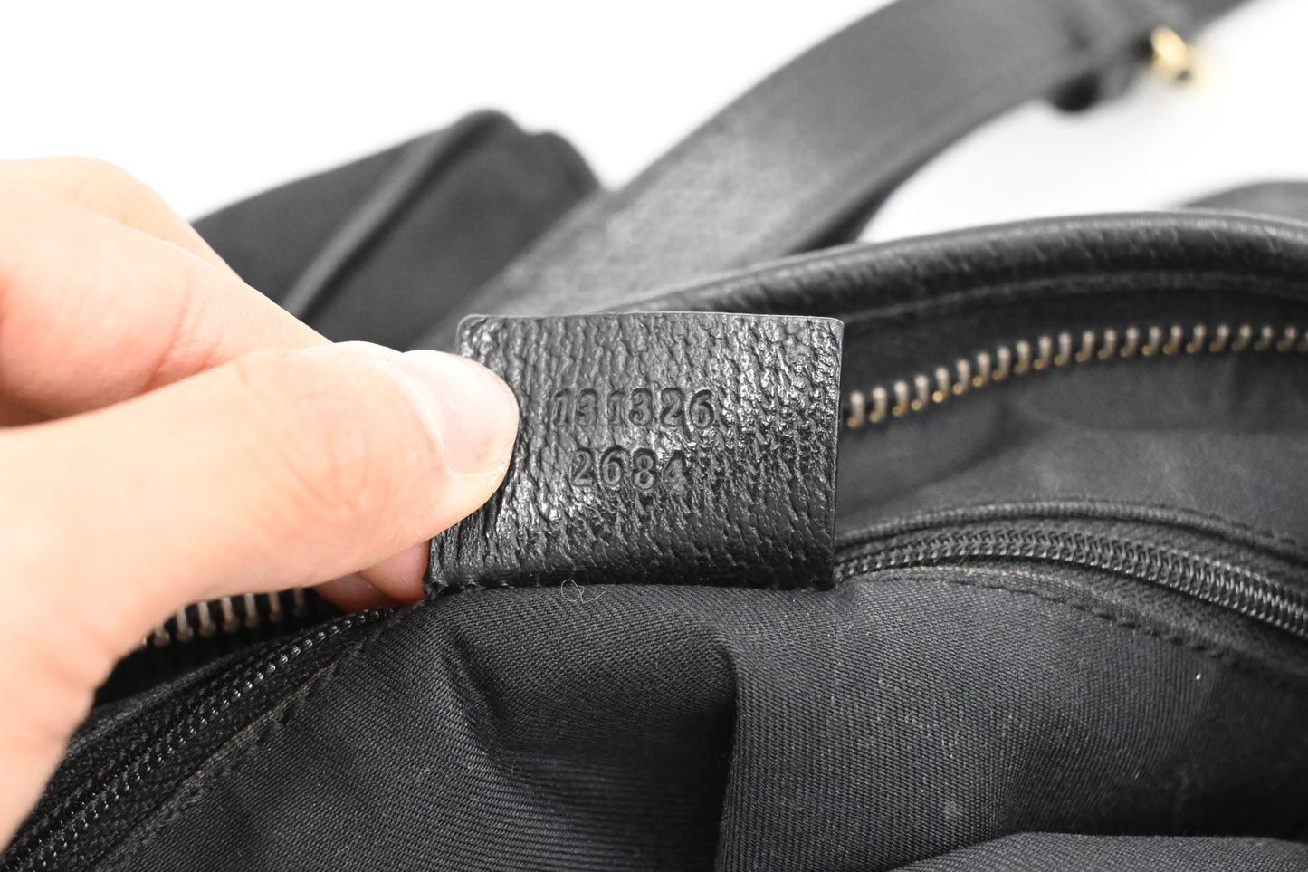 Gucci Crossbody Bag in Black GG Canvas