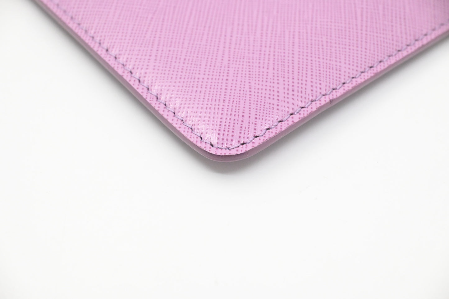 Ferragamo Wristlet Pouch in Purple Leather