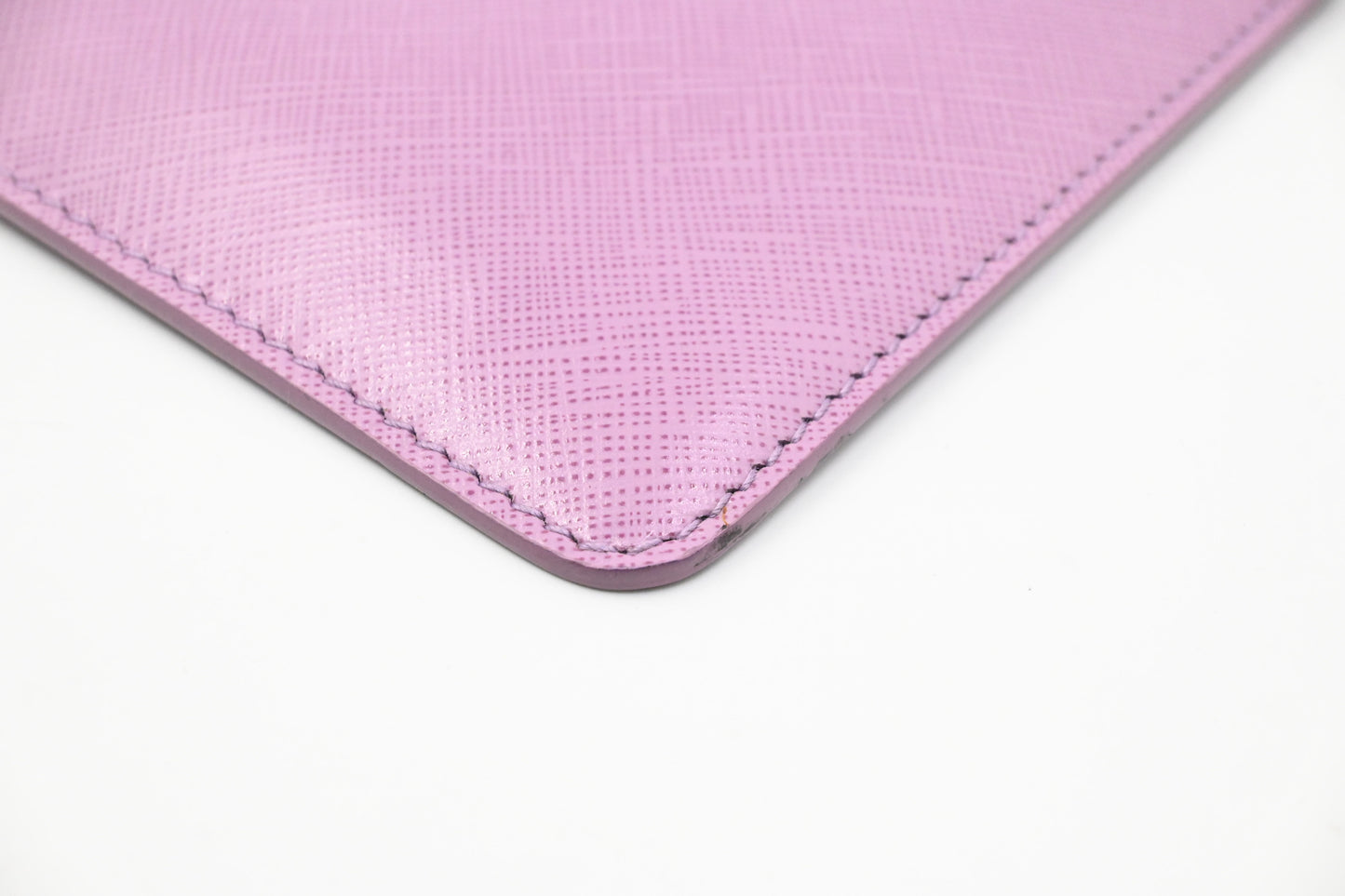 Ferragamo Wristlet Pouch in Purple Leather