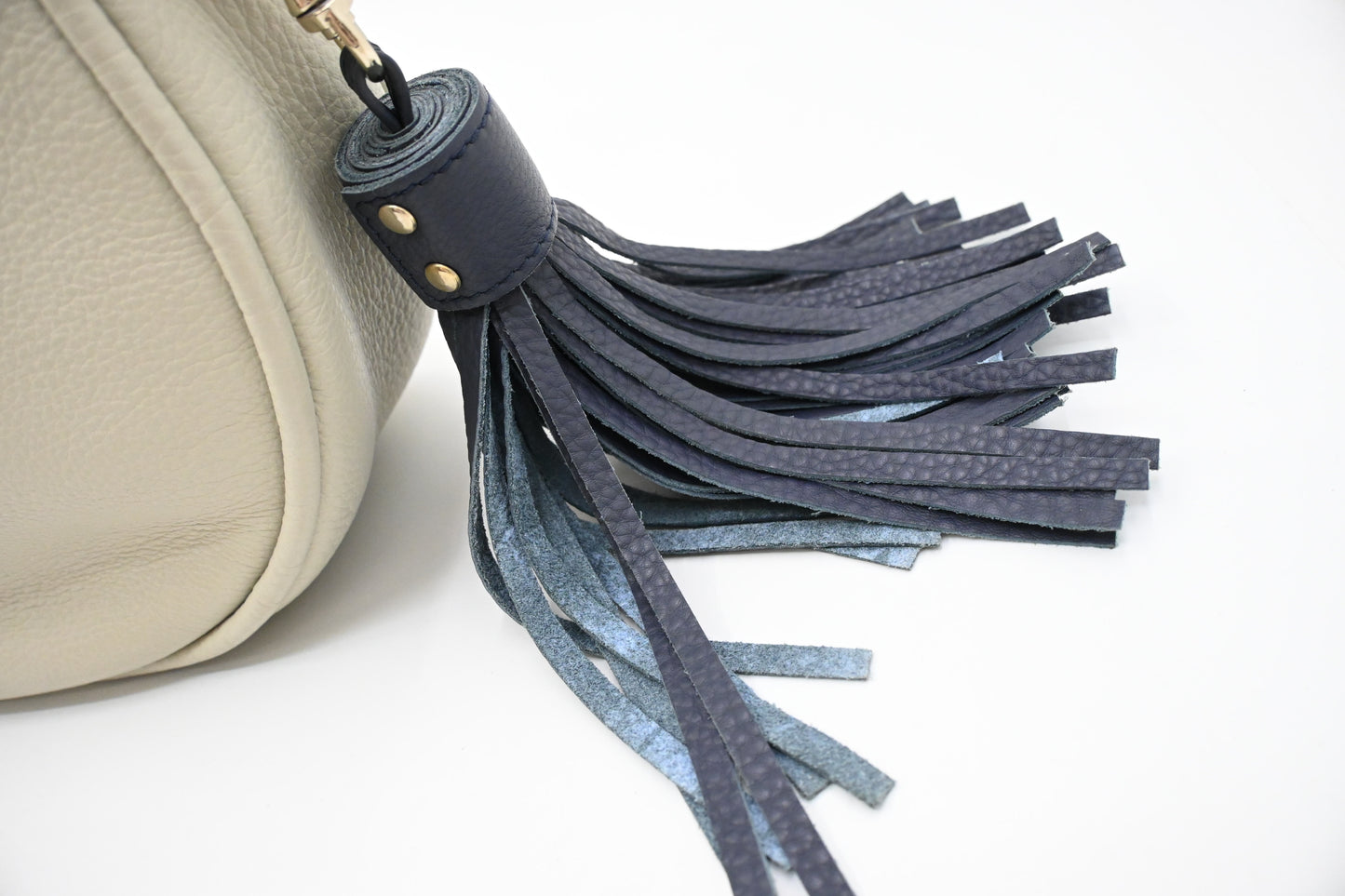 Vivienne Westwood Shoulder Bag in Light Gray Leather