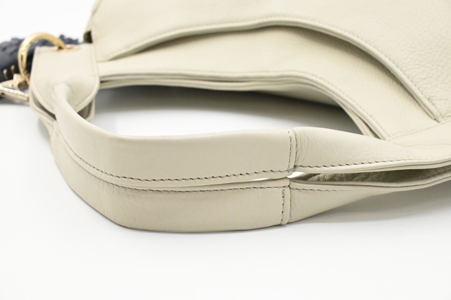Vivienne Westwood Shoulder Bag in Light Gray Leather