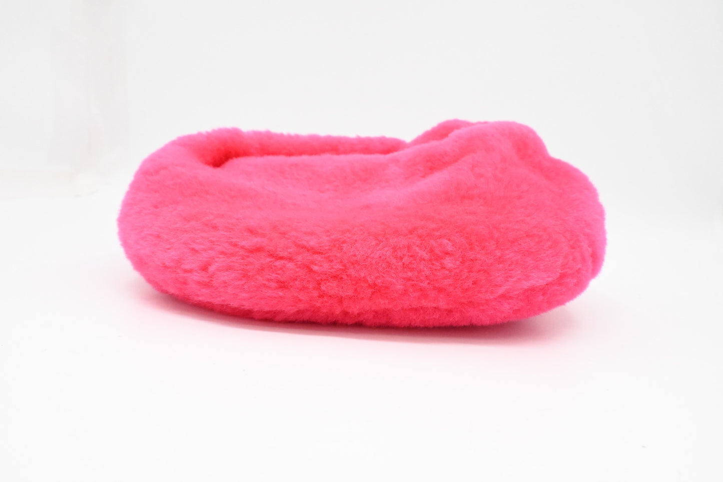 Bottega Veneta Mini Jodie in Pink Shearling