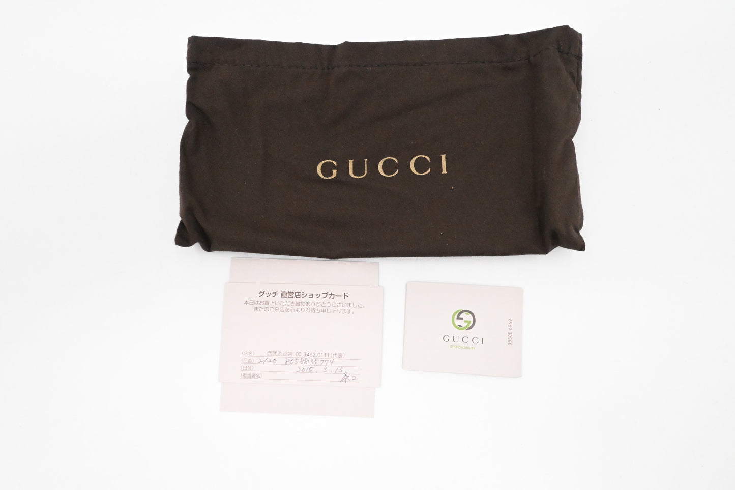 Gucci Long Zippy Wallet in Black Pattent Leather
