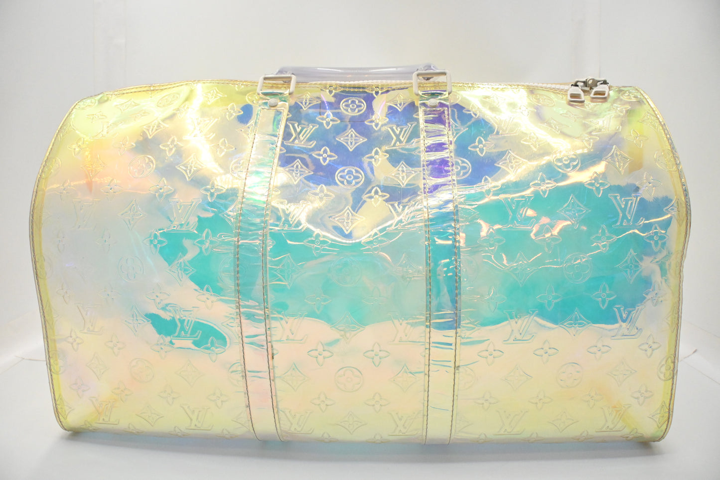 Louis Vuitton Keepall 50 Bandouliere in Prism PVC
