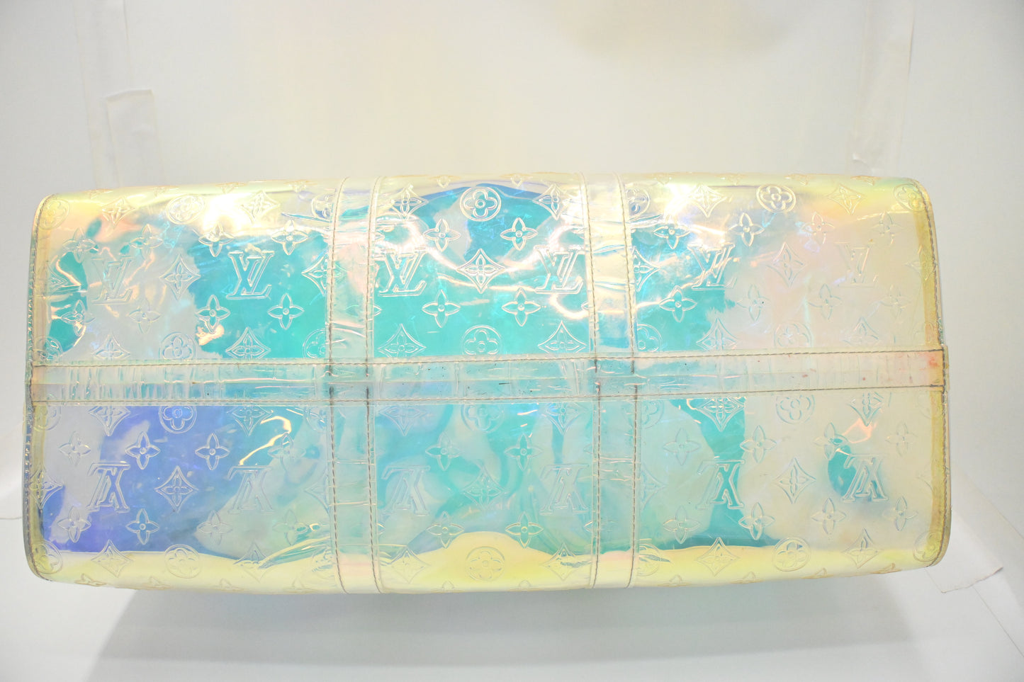 Louis Vuitton Keepall 50 Bandouliere in Prism PVC