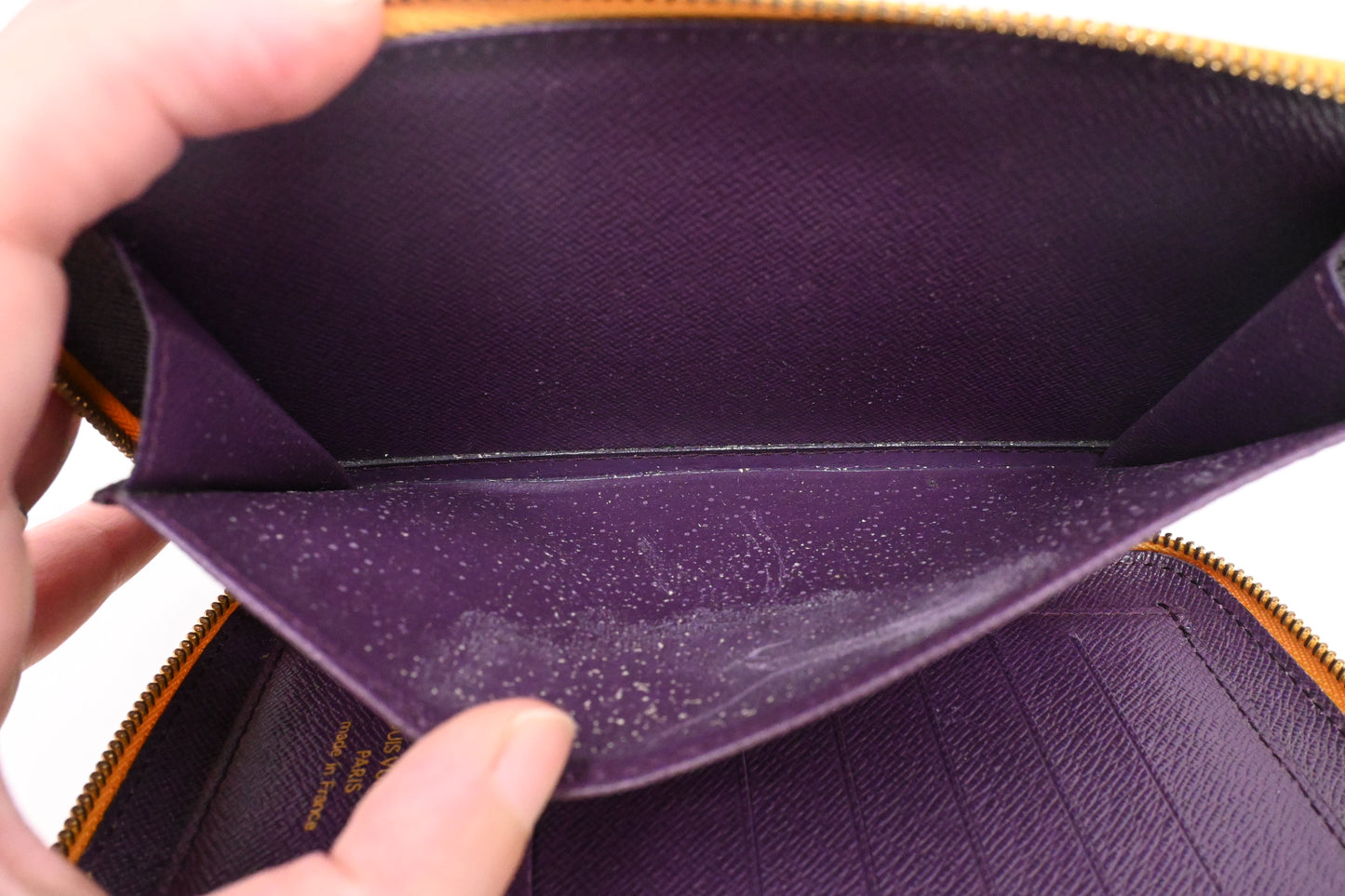 Louis Vuitton Geode Wallet in Yellow Epi Leather