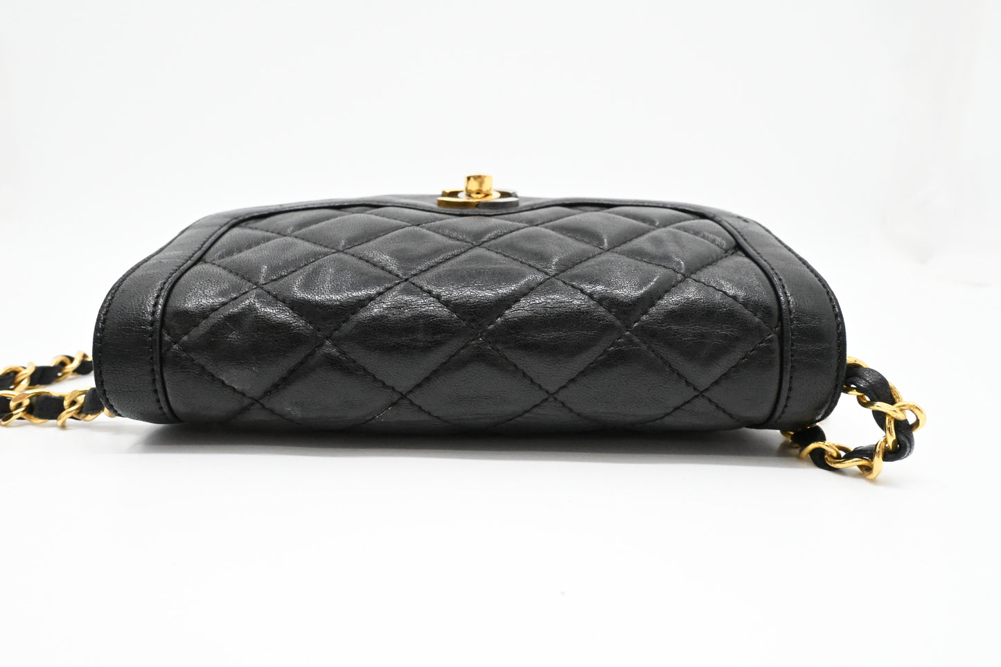 Chanel Small Paris Flap in Black Mattelassé Leather
