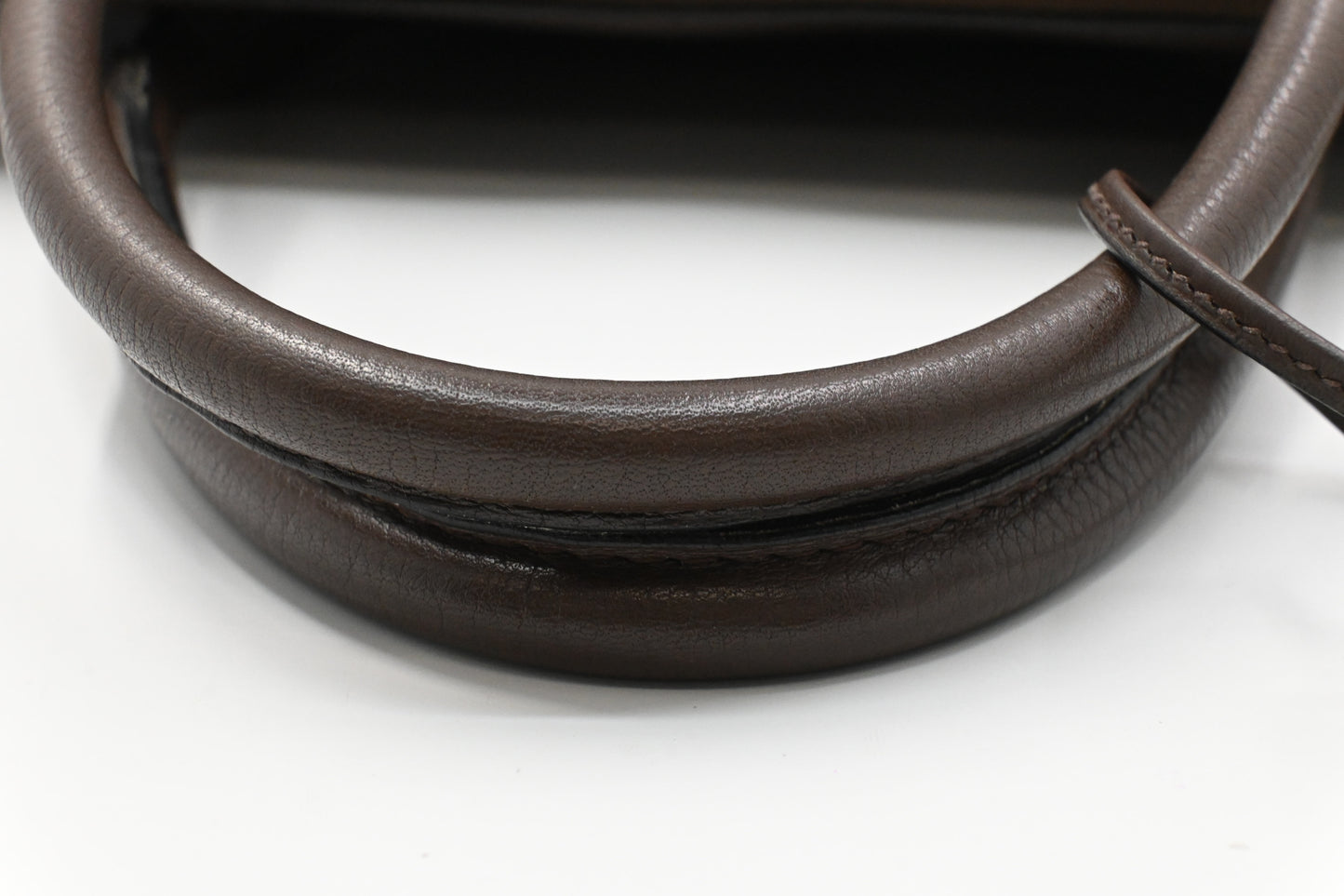 Hermes Bolide 45 in Brown Clemence Leather