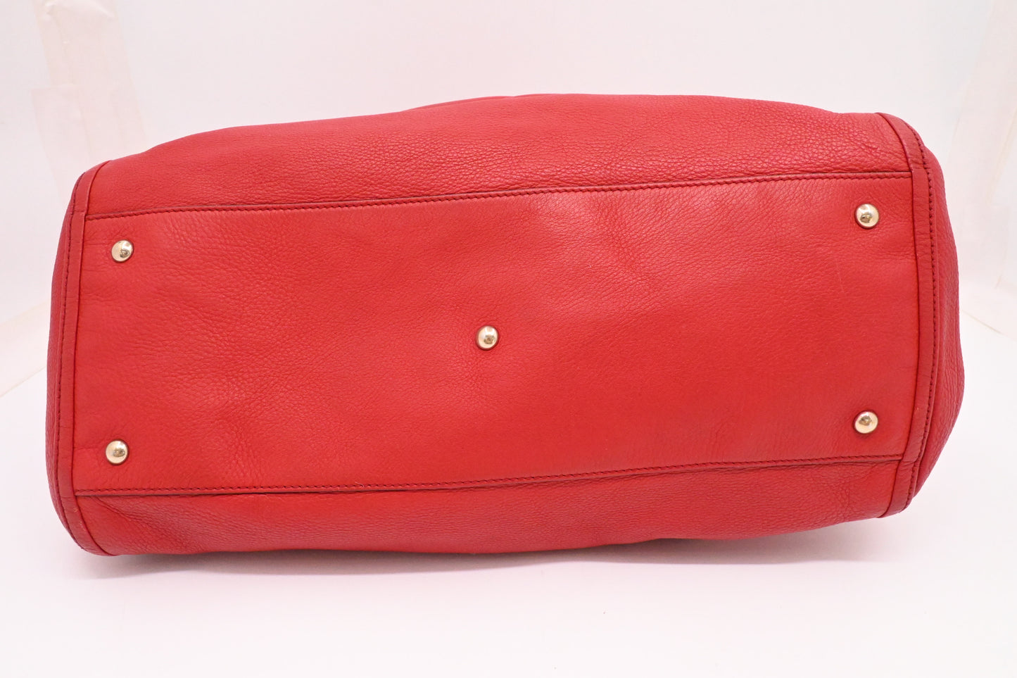 Gucci Soho Tote in Red Leather