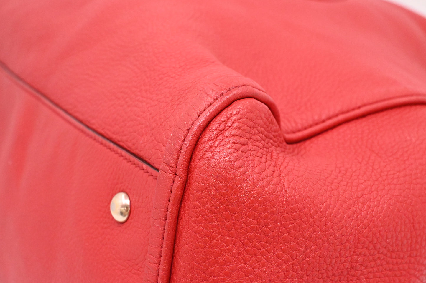Gucci Soho Tote in Red Leather