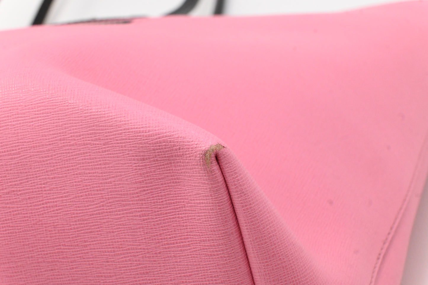 Fendi Monster Tote in Pink Leather