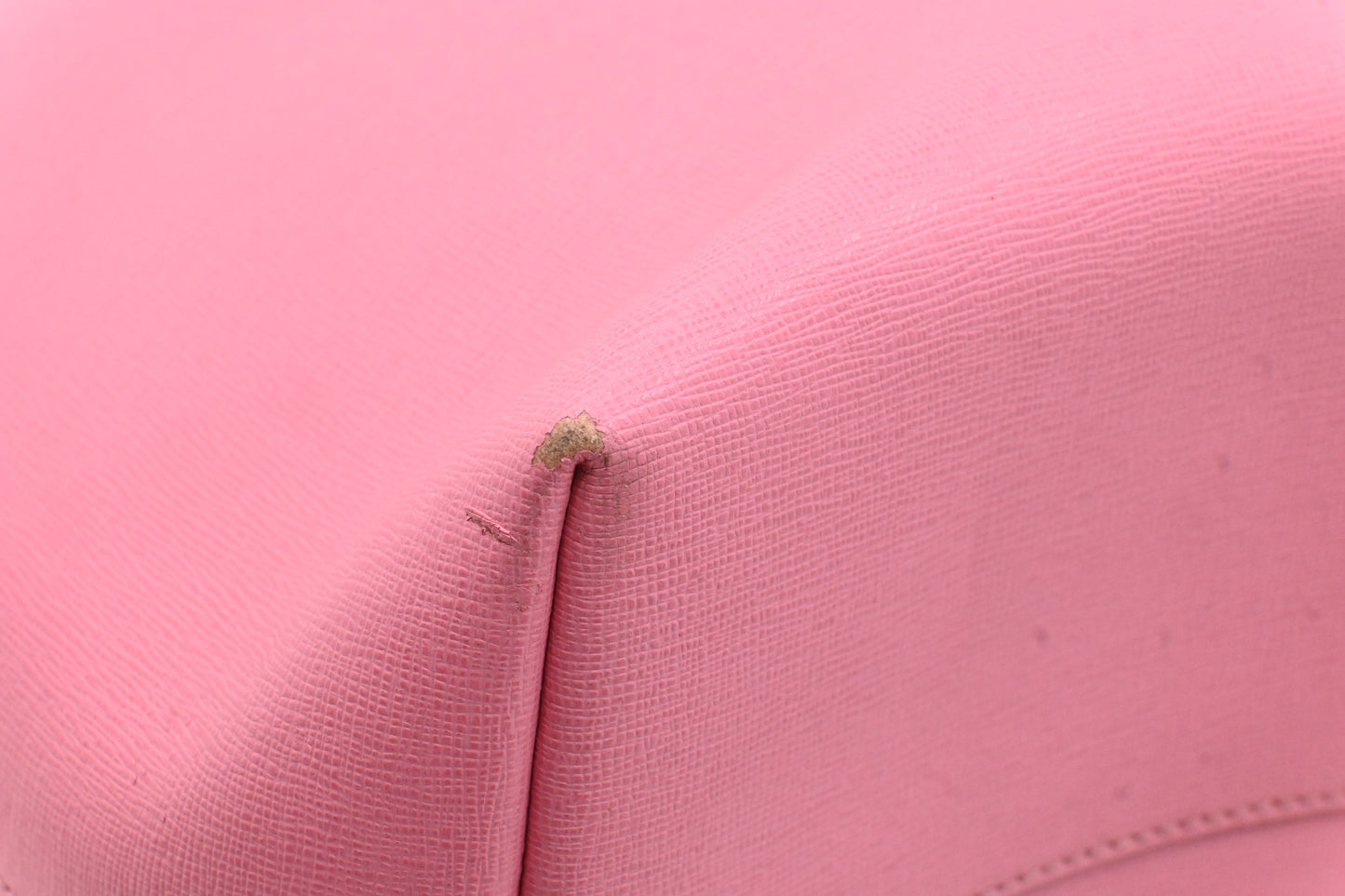 Fendi Monster Tote in Pink Leather