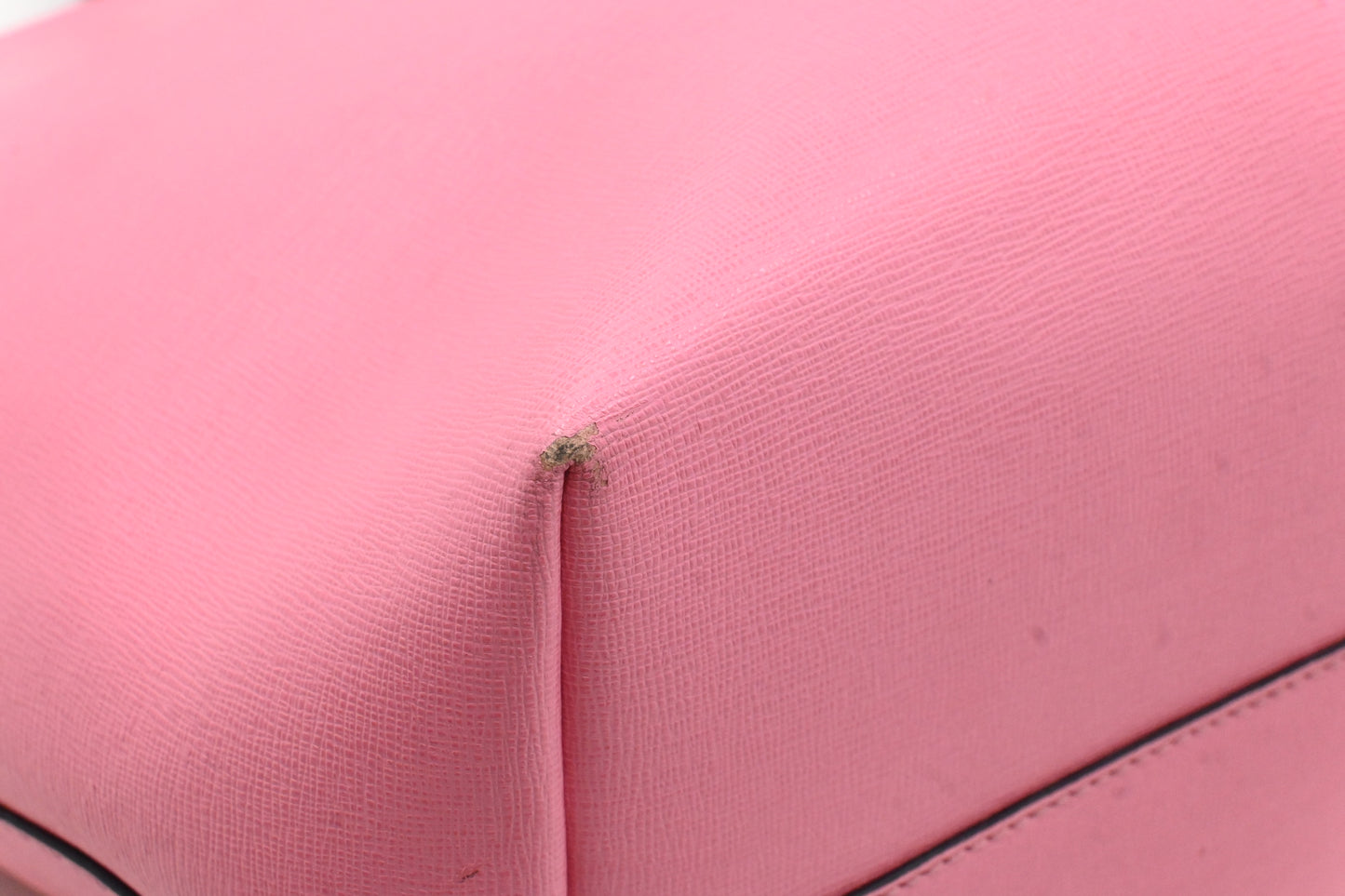 Fendi Monster Tote in Pink Leather