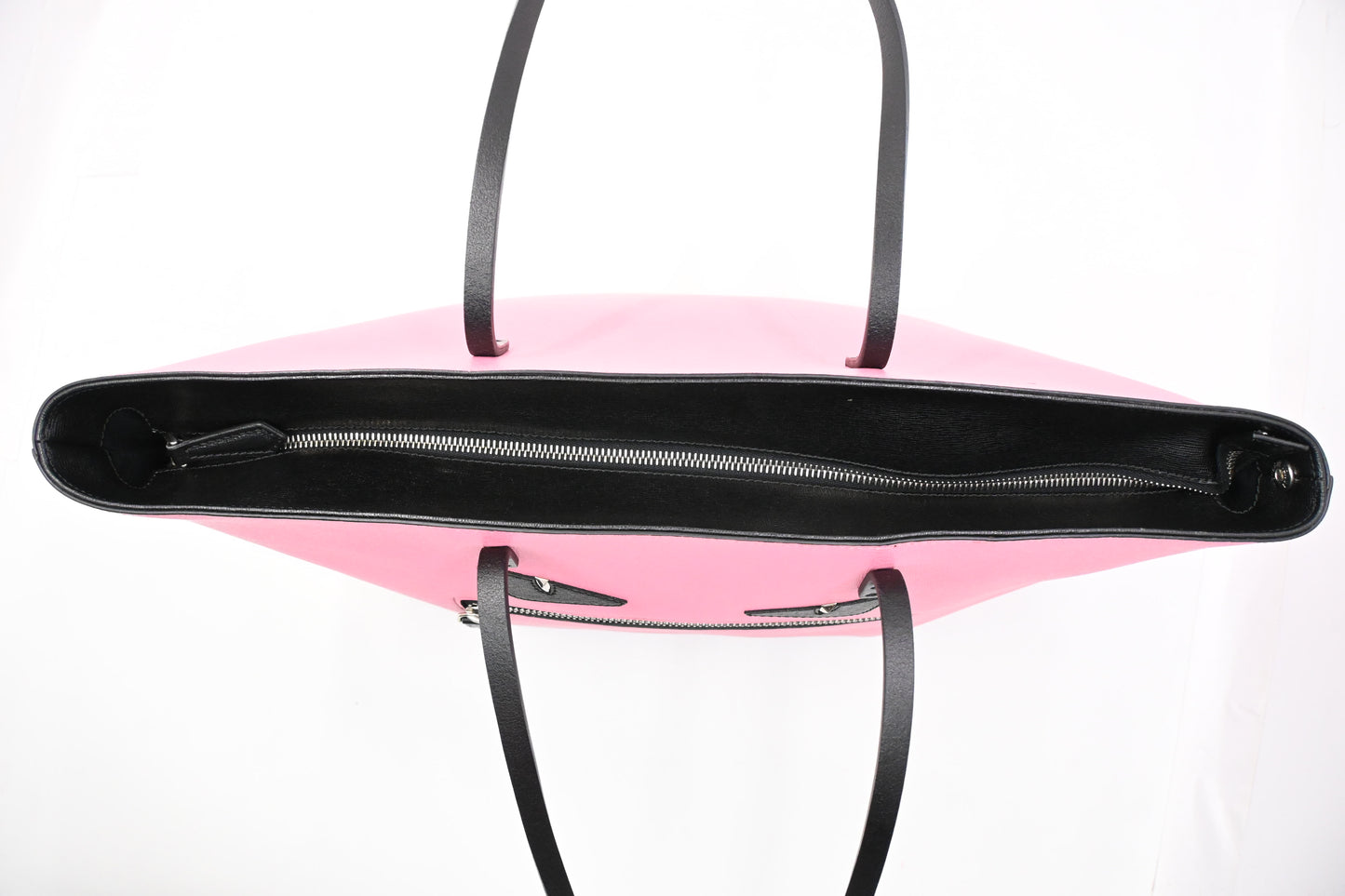 Fendi Monster Tote in Pink Leather