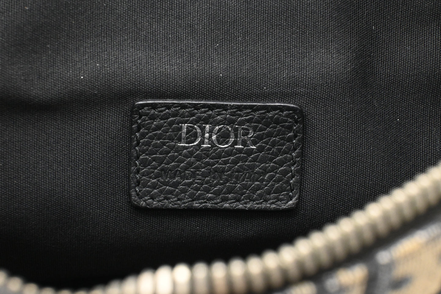 Dior Saddle Bag Crossbody in Blue Oblique Canvas