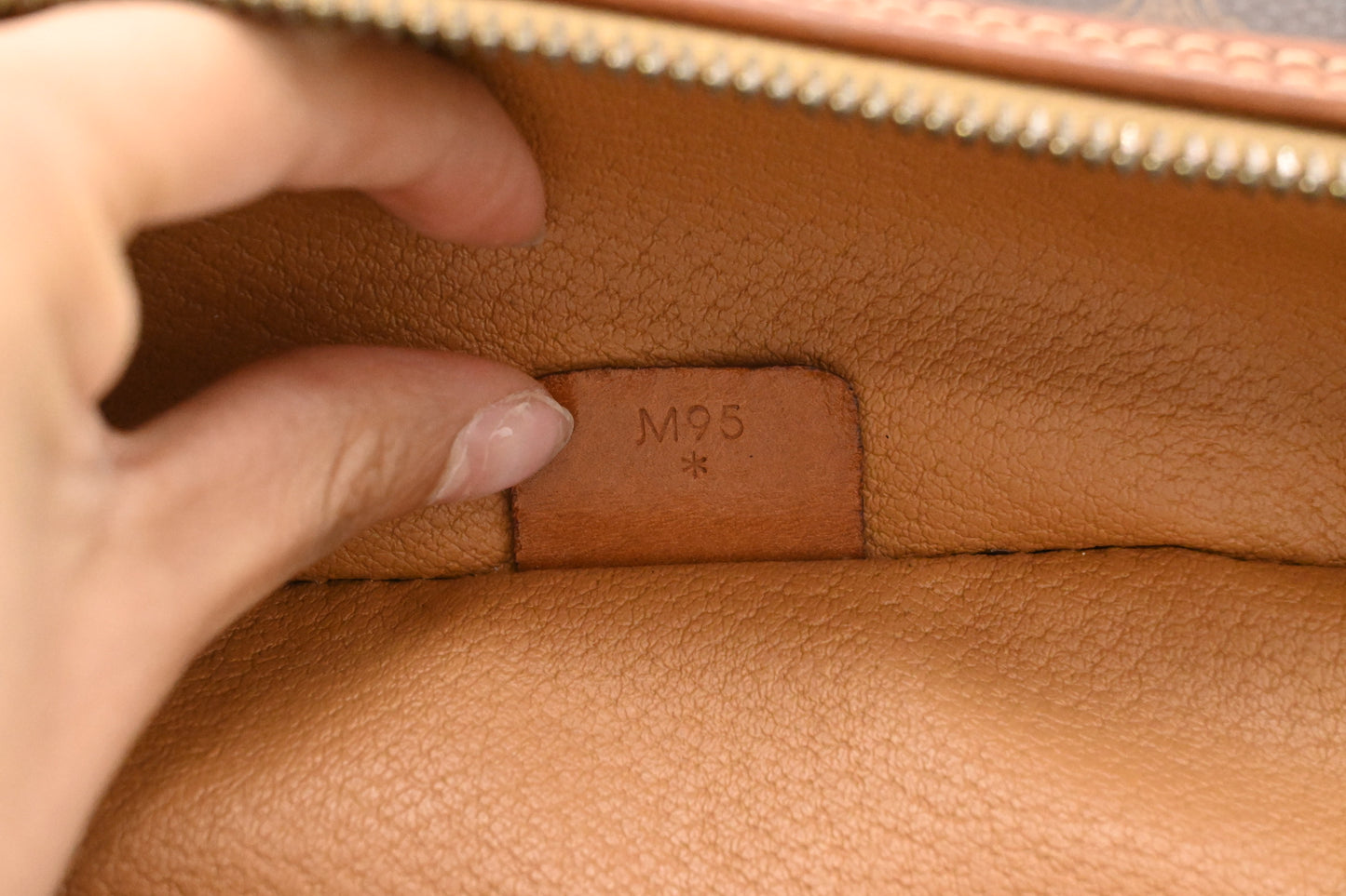 Celine Vanity in Brown Macadam Canvas