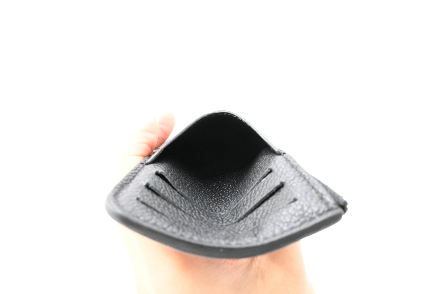 Louis Vuitton Romy Card Holder in Empreinte Black Leather