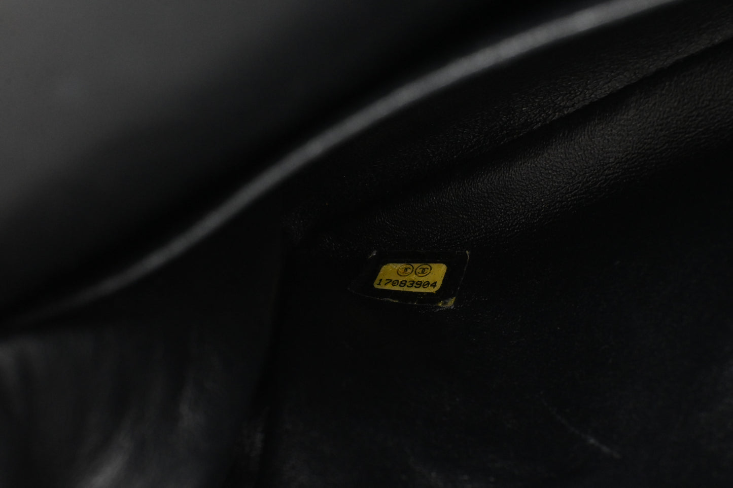 Chanel Jumbo Flap in Dark Green Striated Patent Leather