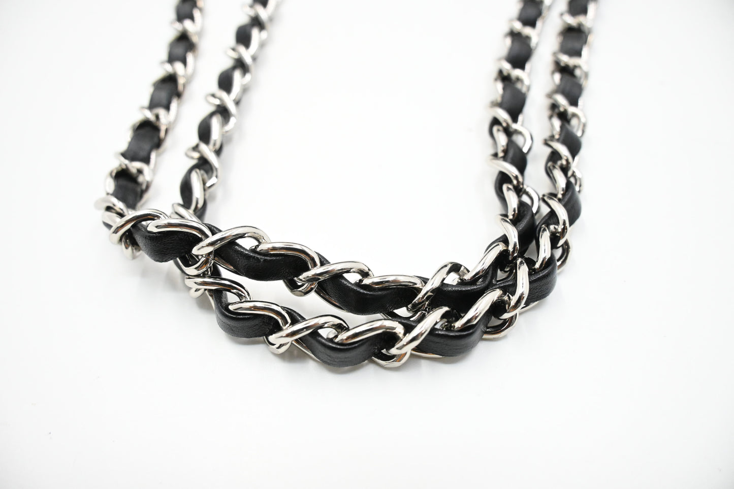 Chanel Portobello 2way Bag in Black Matelasse Leather