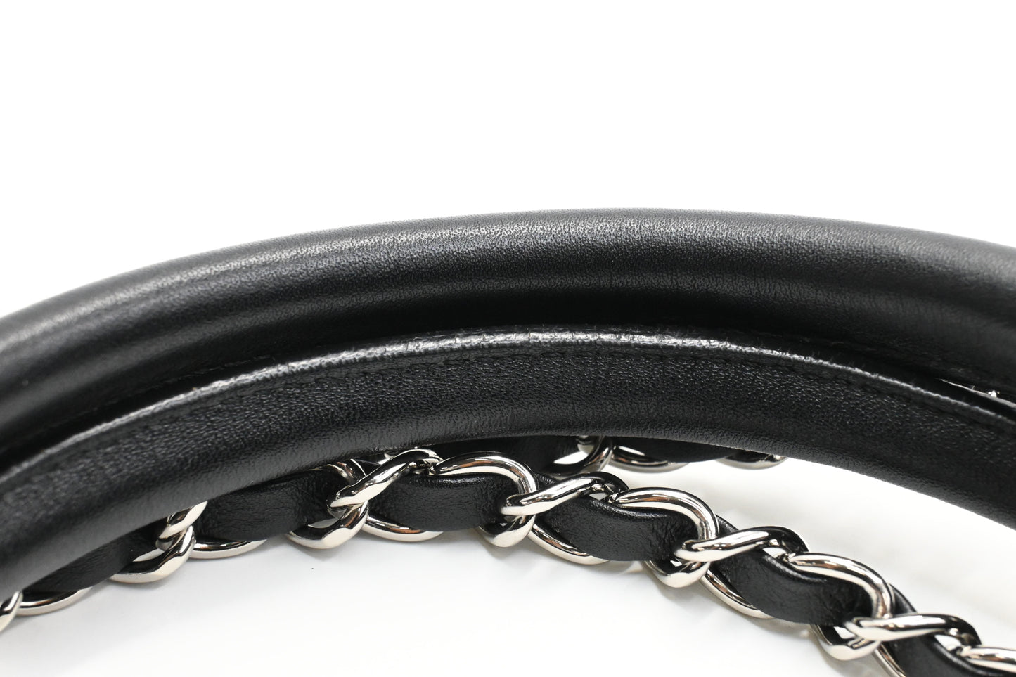 Chanel Portobello 2way Bag in Black Matelasse Leather