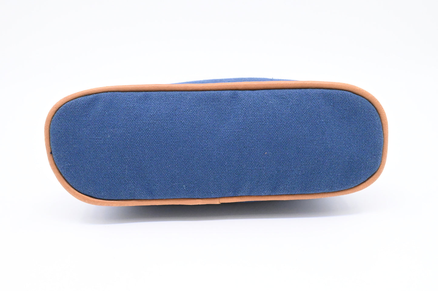 Hermes Bolide Pouch 20 in Blue Canvas