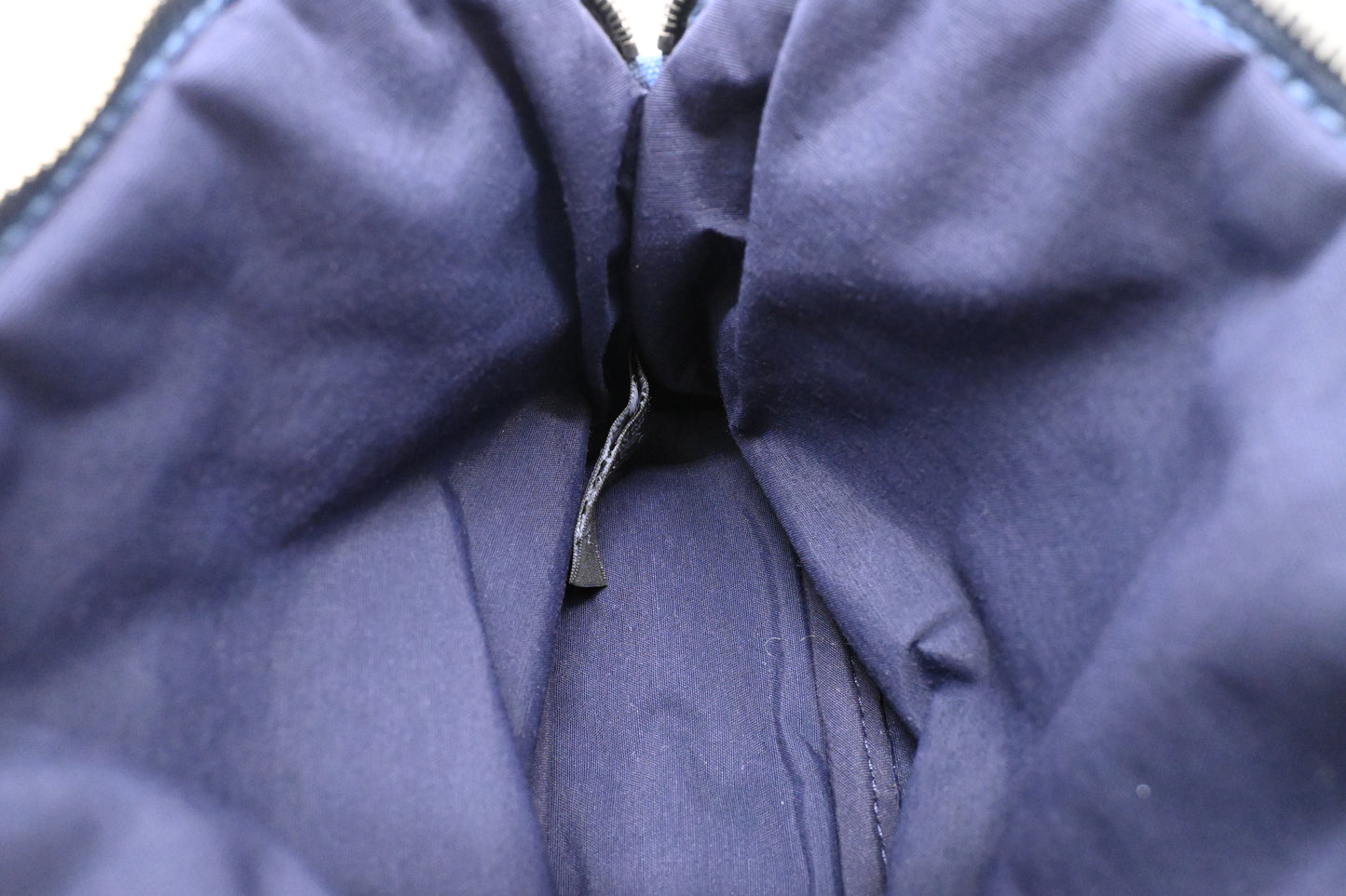 Hermes Bolide Pouch 20 in Blue Canvas