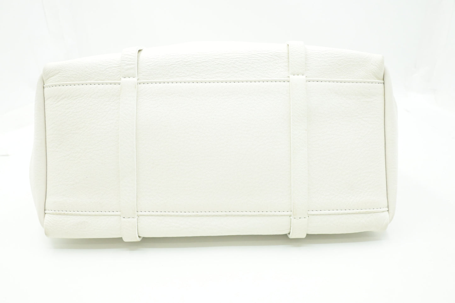 Balenciaga Everyday Tote Bag in White Leather