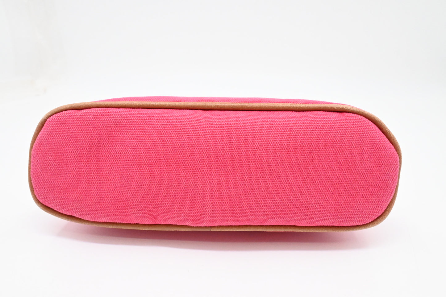 Hermes Bolide Pouch in Pink Canvas
