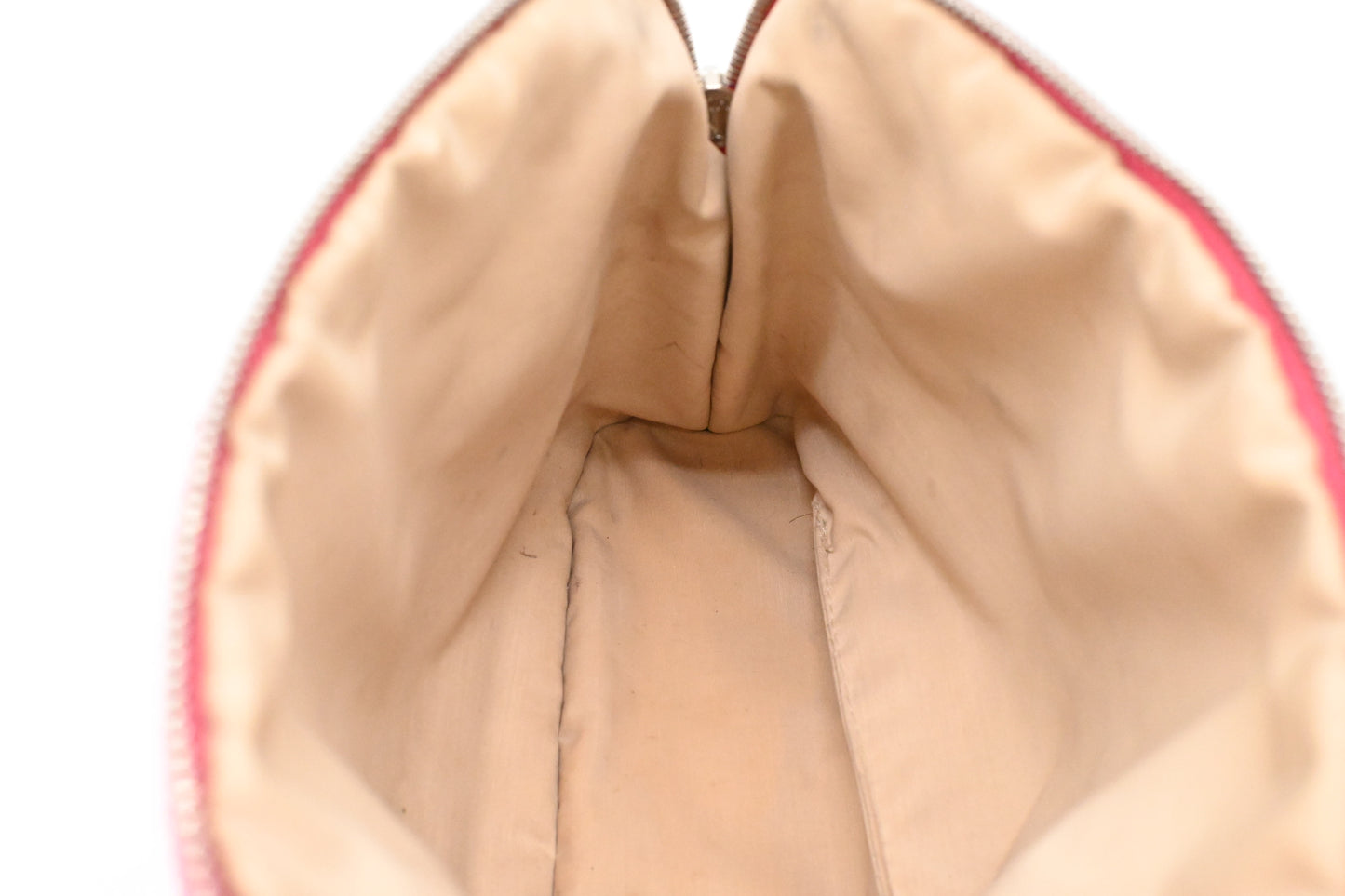 Hermes Bolide Pouch in Pink Canvas
