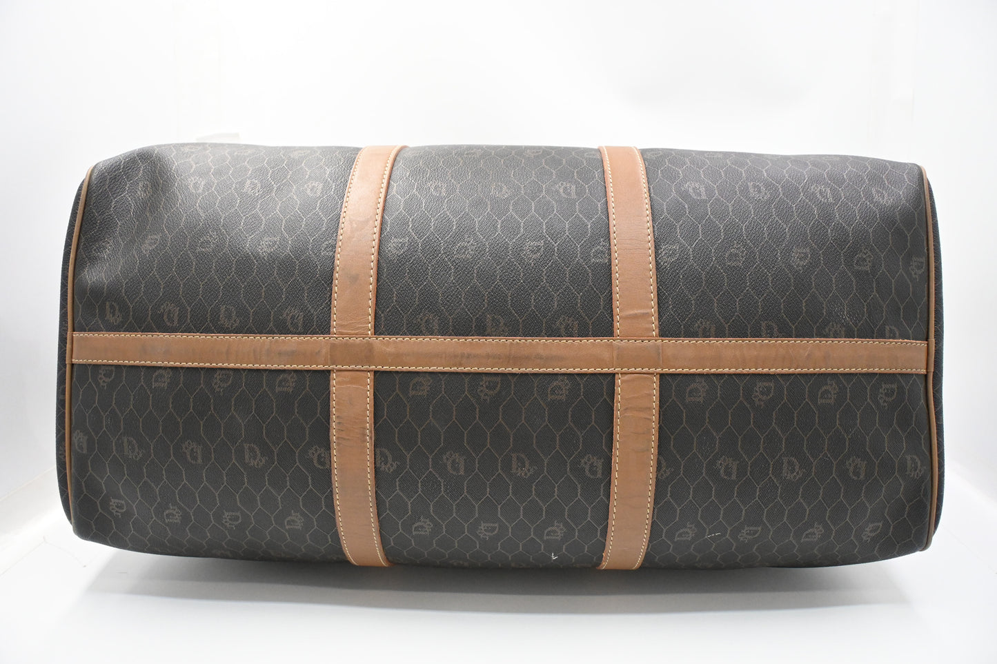 Dior Travel Bag in Black Honeycomb Canvas