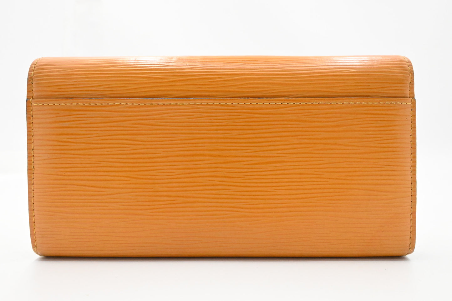 Louis Vuitton Sarah Wallet in Orange Epi Leather