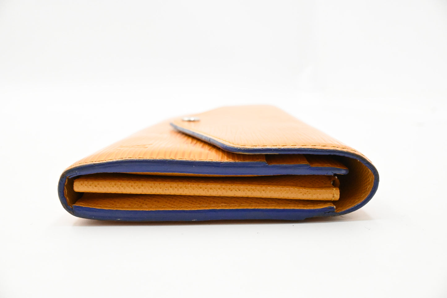 Louis Vuitton Sarah Wallet in Orange Epi Leather