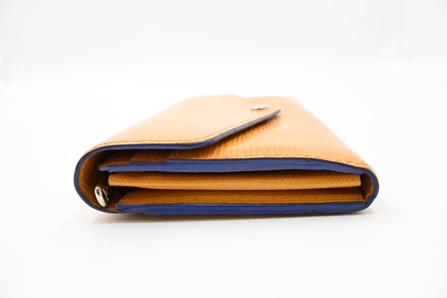 Louis Vuitton Sarah Wallet in Orange Epi Leather