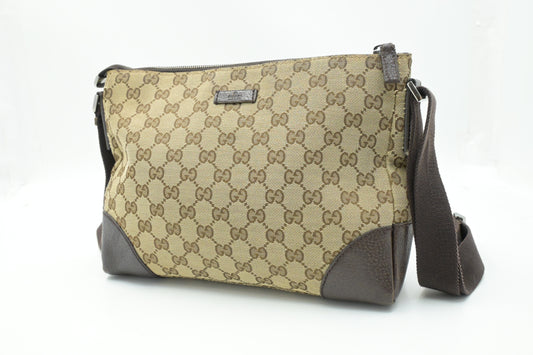 Gucci Crossbody Bag in Brown GG Canvas