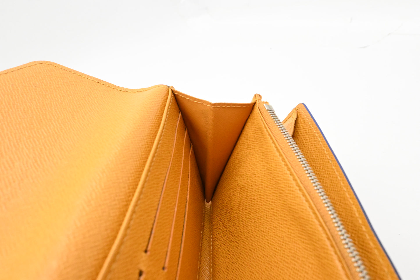 Louis Vuitton Sarah Wallet in Orange Epi Leather