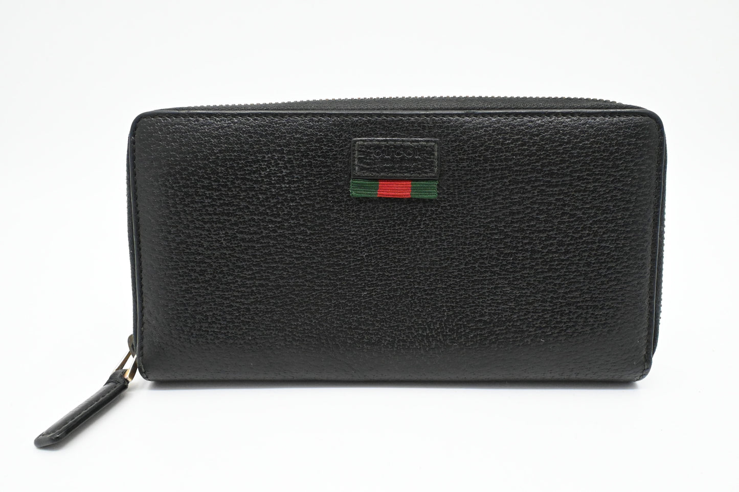 Gucci Zippy Wallet in Black Leather