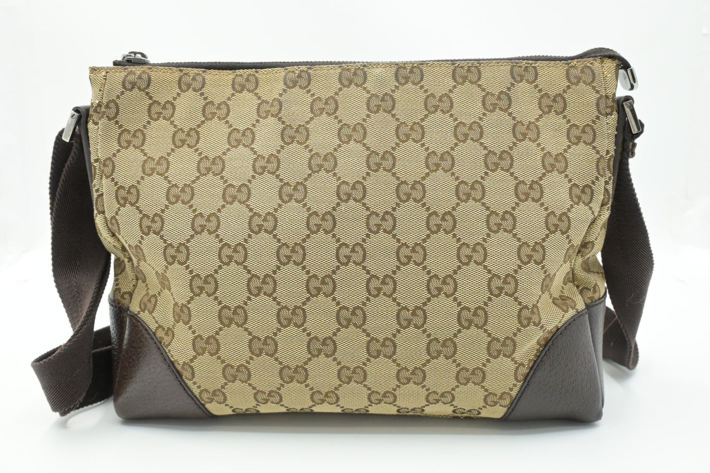 Gucci Crossbody Bag in Brown GG Canvas