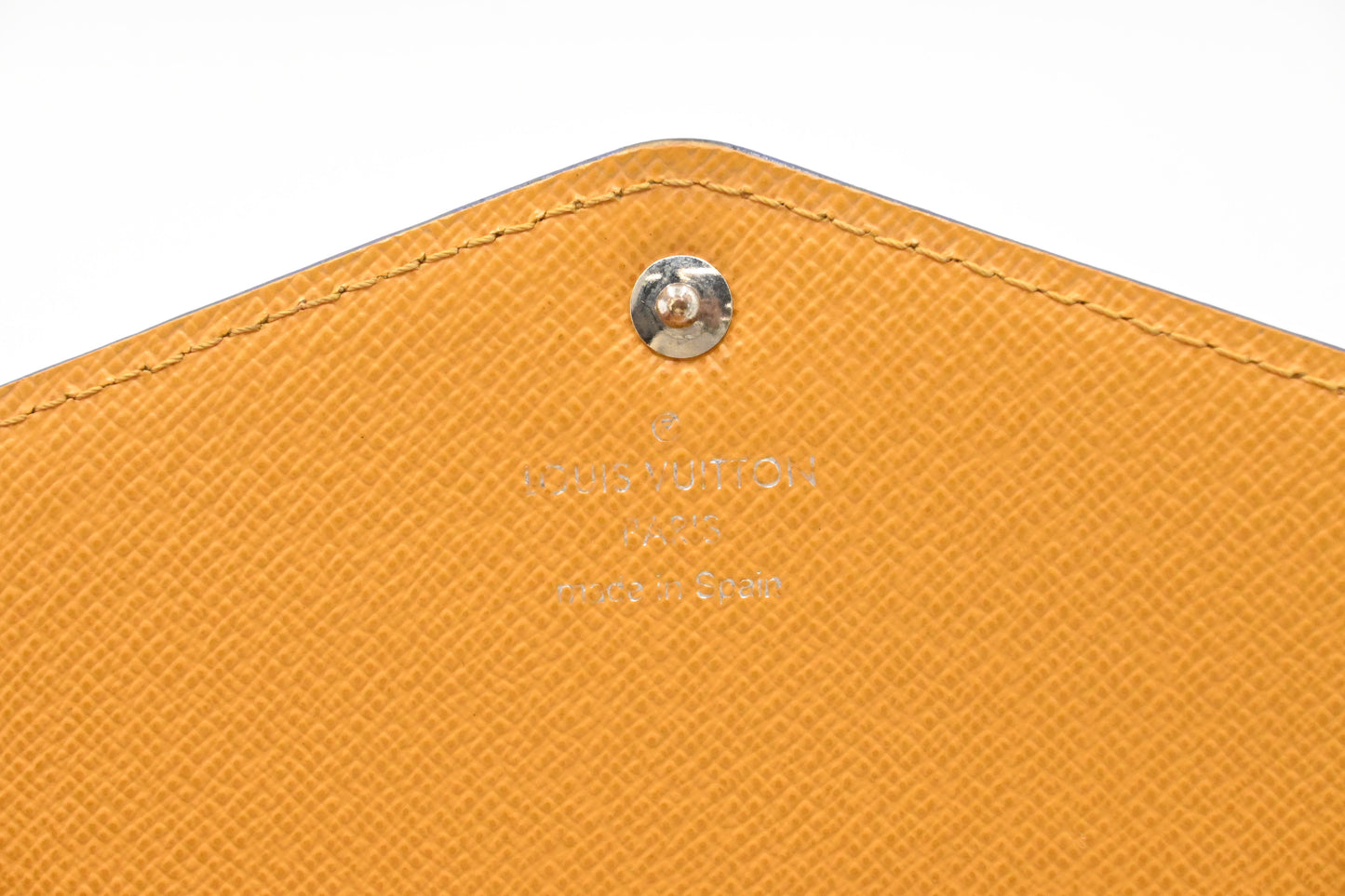 Louis Vuitton Sarah Wallet in Orange Epi Leather