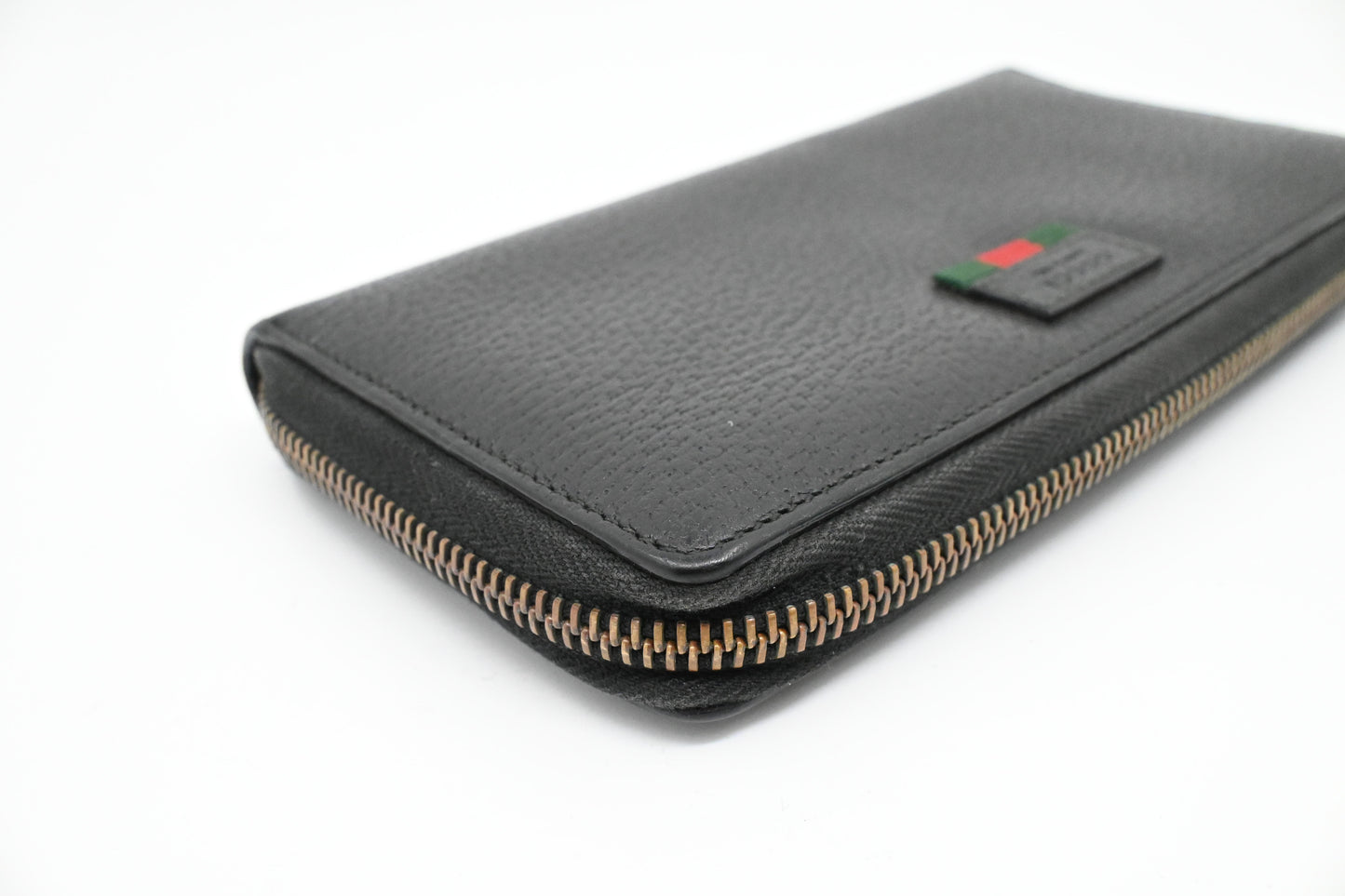 Gucci Zippy Wallet in Black Leather