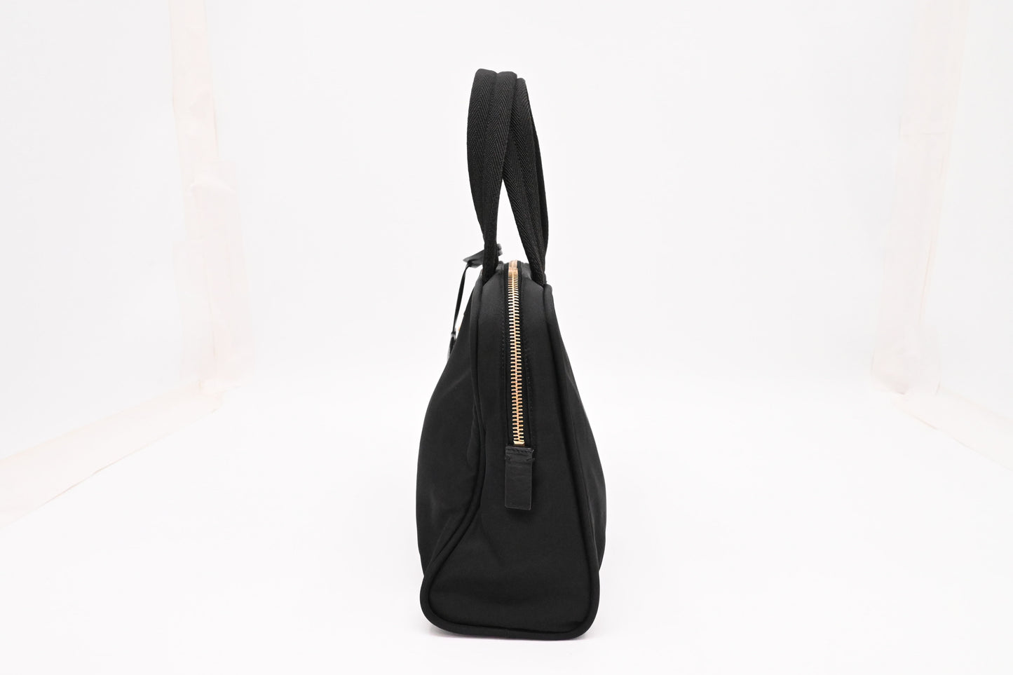 Prada Handbag in Black Nylon Canvas