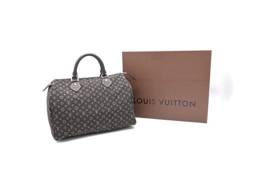 Louis Vuitton Speedy 30 in Fusain Minilin Canvas
